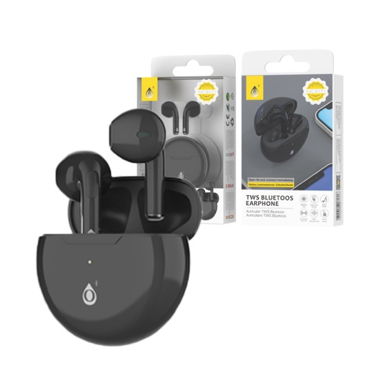 ONEPLUS GRIMES BLUETOOTH EARPHONES NC3171 NE TWS/TOUCH CONTROL/HAND FREE 230MAH, (2301712) BLACK